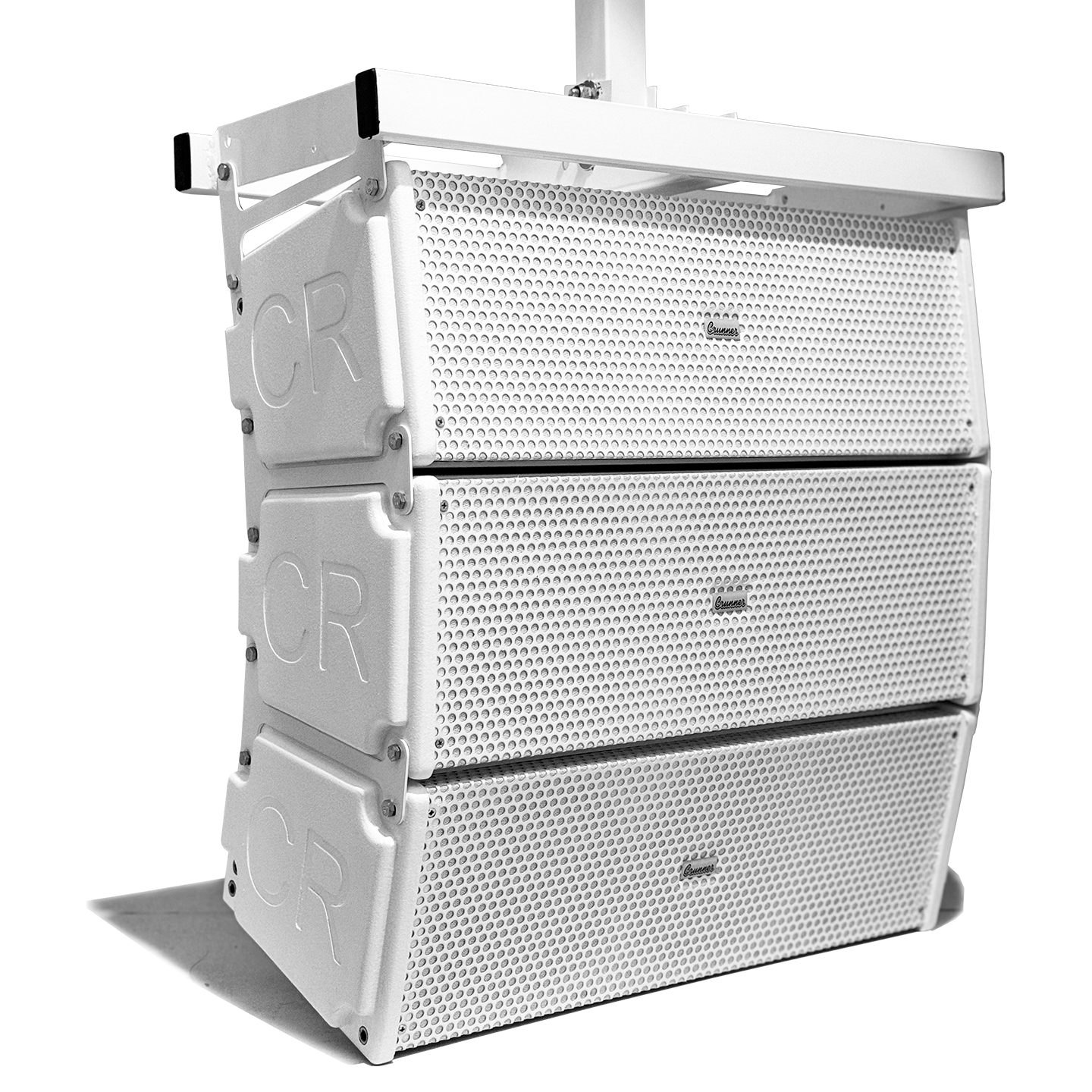 Caixa Line Array Passiva Horizontal HL6 Branca - Valor Unitário